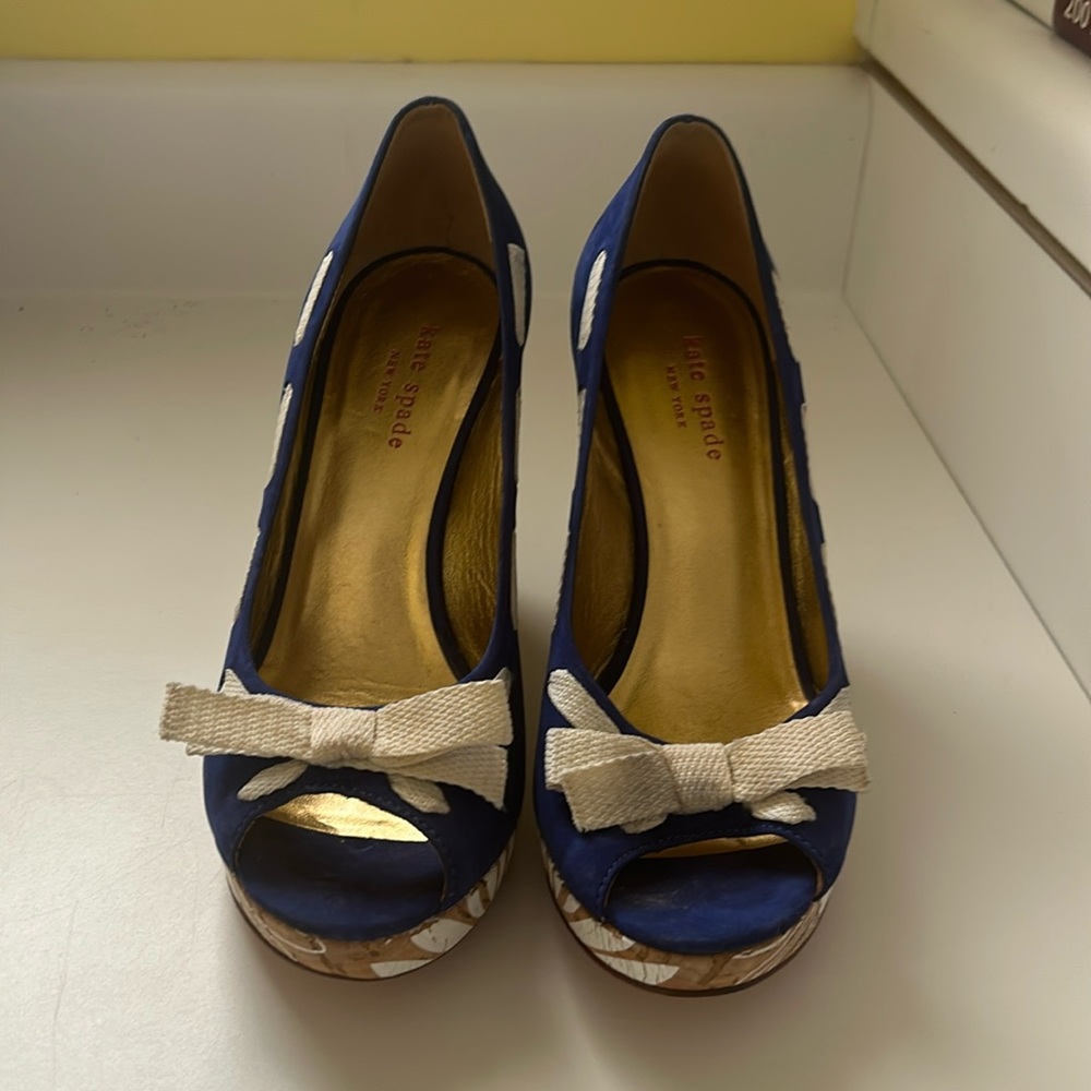 Kate Spade Wedges size W 7.5
